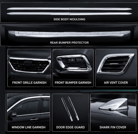 Chrome Accessories Right Side